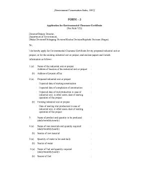 How to Apply for an Environmental Clearance .
